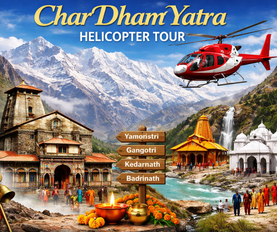 From Delhi: 6 Day Chardham Yatra - Helicopter Tour